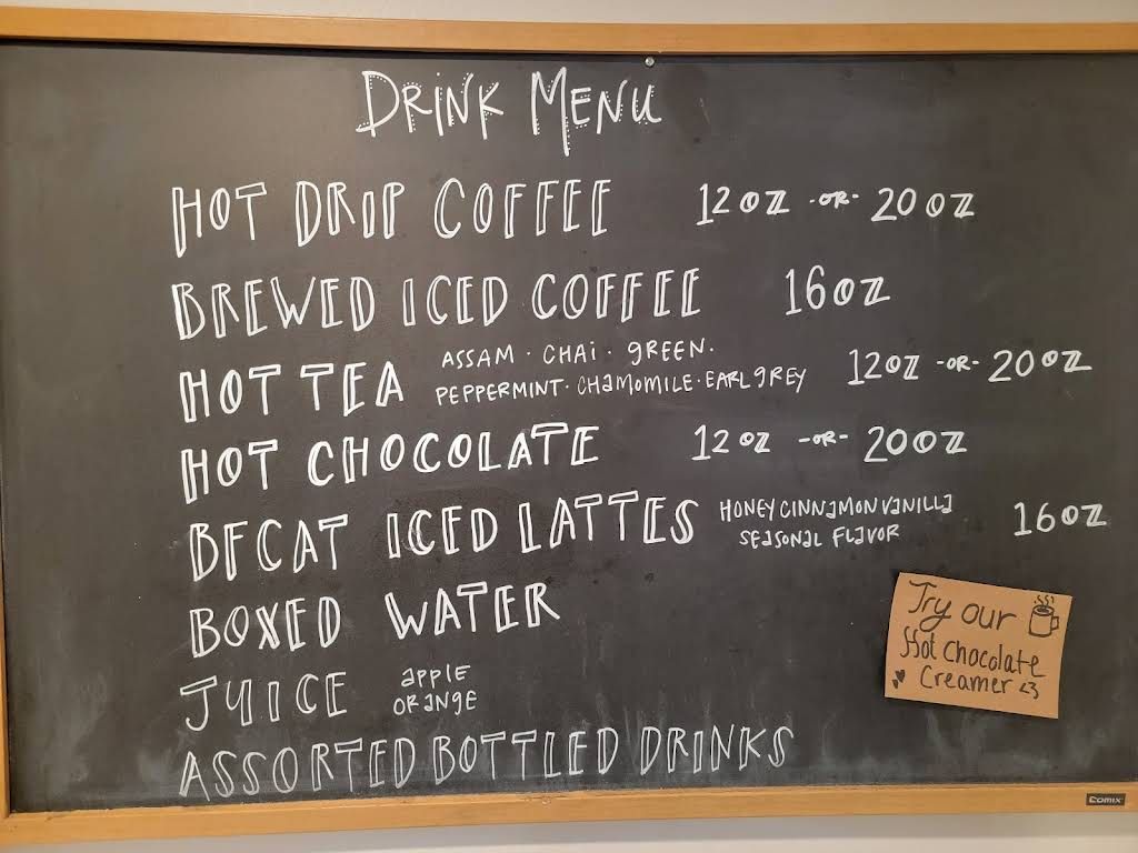 Beaver Bagel Co. Menu 2